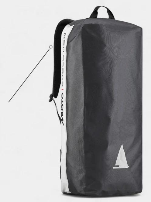 geanta impermeabila Musto Evo 65L Dry Carryall gri 3