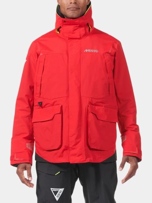 jacheta pentru navigatie pt. barbati Musto M BR1 Channel Jkt rosu 2