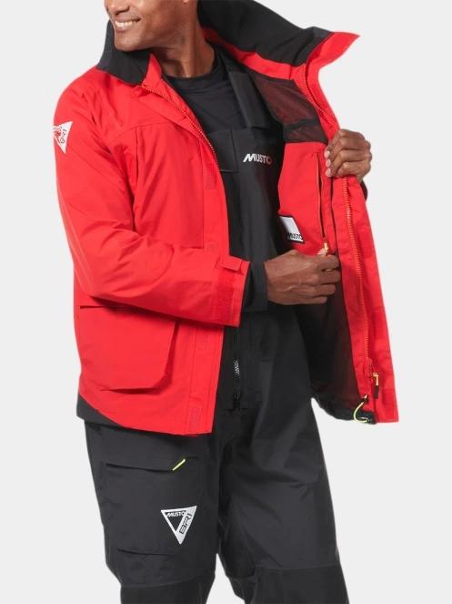 jacheta pentru navigatie pt. barbati Musto M BR1 Channel Jkt rosu 5