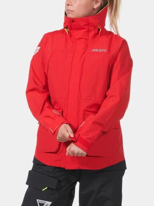 jacheta pentru navigatie pt. femei Musto W Br1 Channel Jkt rosu 2