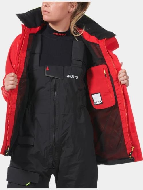 jacheta pentru navigatie pt. femei Musto W Br1 Channel Jkt rosu 6