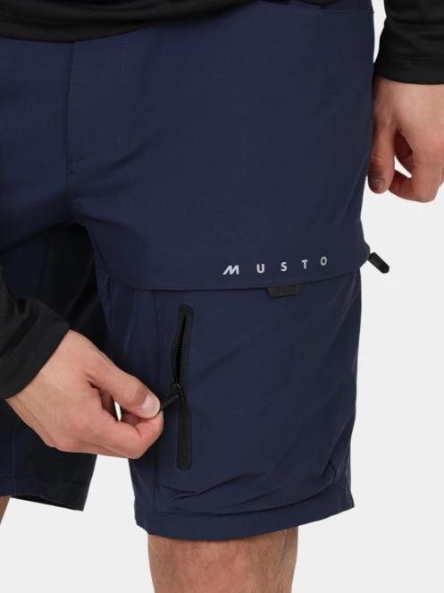 pantaloni scurti pentru navigatie pt. barbati Musto M Evo Deck Stretch Short albastru inchis 7