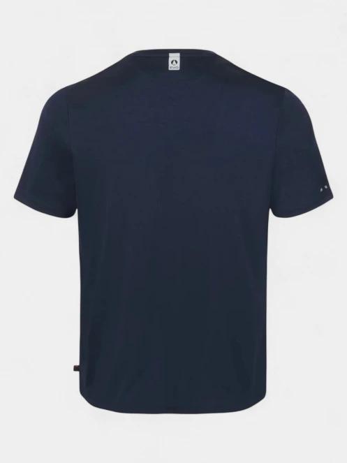 tricou pentru sport, cu maneci scurte pt. barbati Musto M Evo Crew Sunblock Ss Tee albastru inchis 3