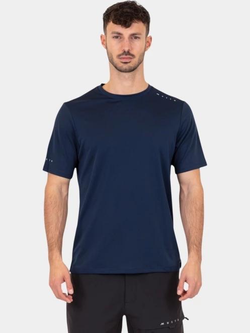 tricou pentru sport, cu maneci scurte pt. barbati Musto M Evo Crew Sunblock albastru inchis 2