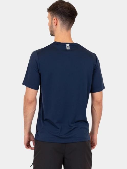 tricou pentru sport, cu maneci scurte pt. barbati Musto M Evo Crew Sunblock albastru inchis 4