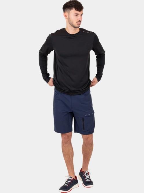 tricou cu maneci lungi, pentru sport pt. barbati Musto M Evo Crew Sunblock Ls Tee negru 5