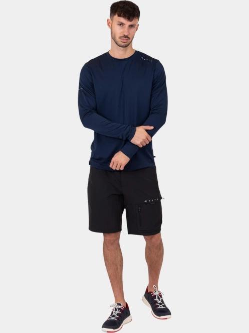 tricou cu maneci lungi, pentru sport pt. barbati Musto M Evo Crew Sunblock albastru inchis 5