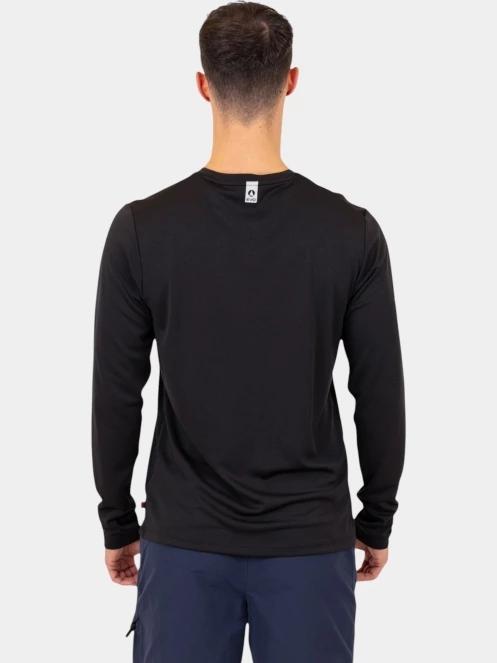 tricou cu maneci lungi, pentru sport pt. barbati Musto M Evo Crew Sunblock negru 4