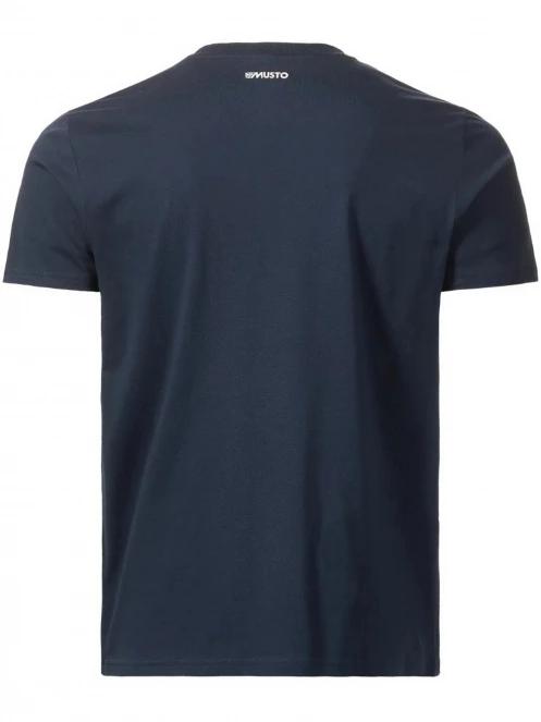 tricou cu maneci scurte pt. barbati Musto M Musto Logo Tee albastru inchis 5