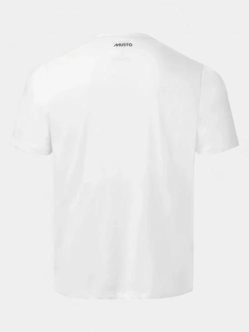 tricou cu maneci scurte pt. barbati Musto M Musto Logo Ss Tee alb 3