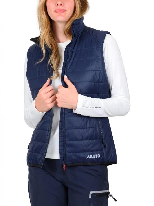 vesta pt. femei Musto W Musto Pl Vest albastru inchis 6