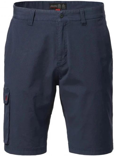 pantaloni scurti cu buzunare laterale pt. barbati Musto M Marina Cargo Short albastru inchis 4
