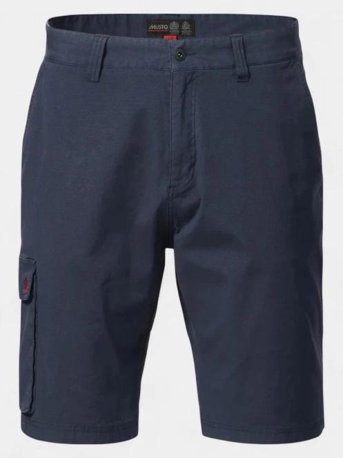 pantaloni scurti cu buzunare laterale pt. barbati Musto M Marina Cargo Short albastru inchis 4