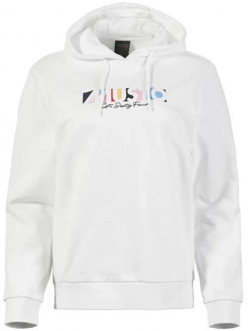 pulover cu gluga pt. femei Musto W 1964 Hoodie alb 5