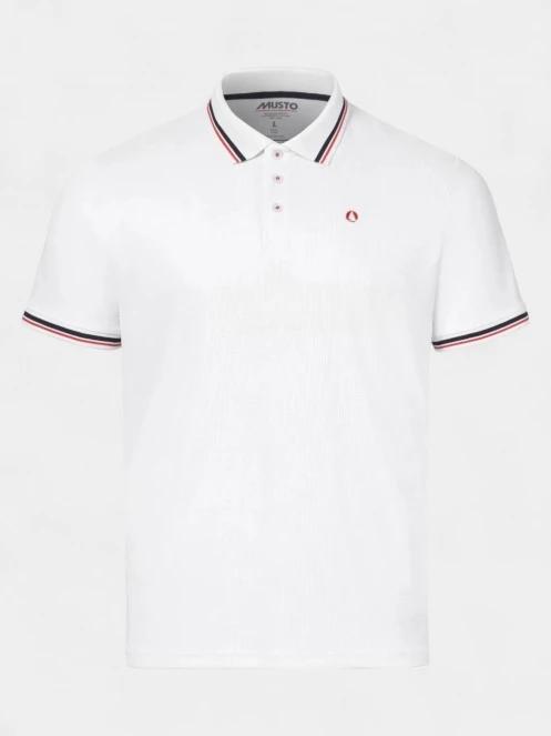 tricou cu guler pt. barbati Musto M Evo Pro Lite Ss Polo 2.0 alb 7
