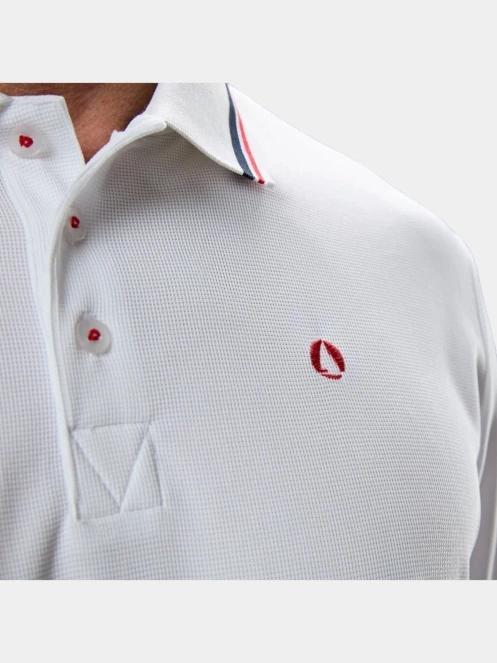 tricou cu guler pt. barbati Musto M Evo Pro Lite SS Po alb 5