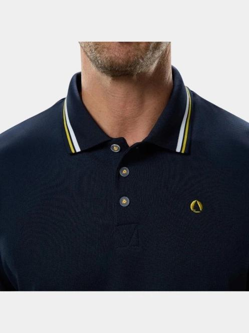tricou cu guler pt. barbati Musto M Evo Pro Lite SS Po albastru inchis 4