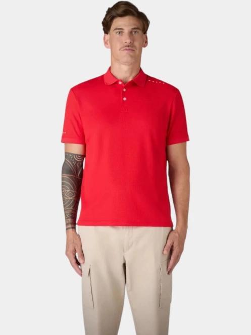 tricou cu guler pt. barbati Musto M Evo Crew Pro Lite rosu 2