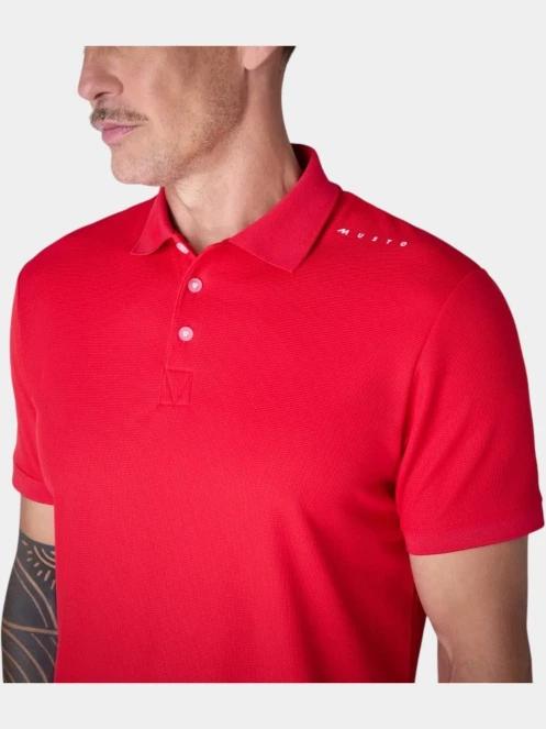 tricou cu guler pt. barbati Musto M Evo Crew Pro Lite rosu 4