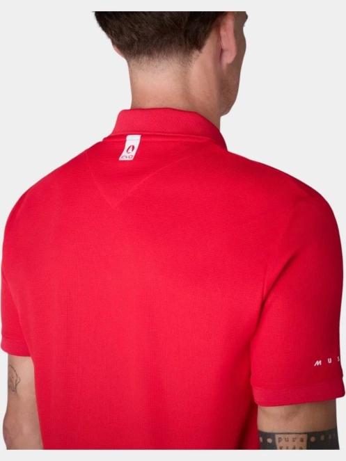 tricou cu guler pt. barbati Musto M Evo Crew Pro Lite rosu 6