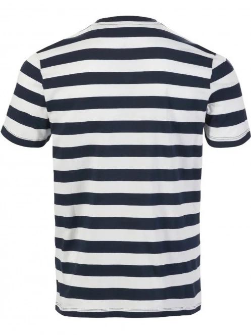 tricou cu maneci scurte pt. barbati Musto M Classic Striped Ss Tee albastru inchis 5