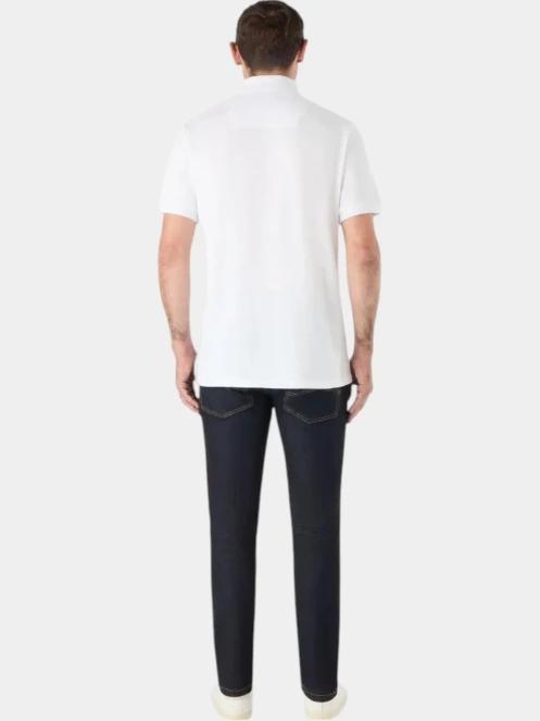 tricou cu guler pt. barbati Musto M Original Ss Polo alb 4