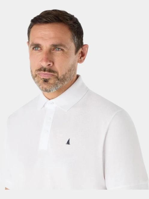 tricou cu guler pt. barbati Musto M Original Ss Polo alb 6