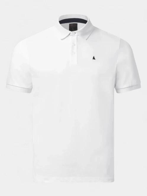 tricou cu guler pt. barbati Musto M Original Ss Polo alb 8