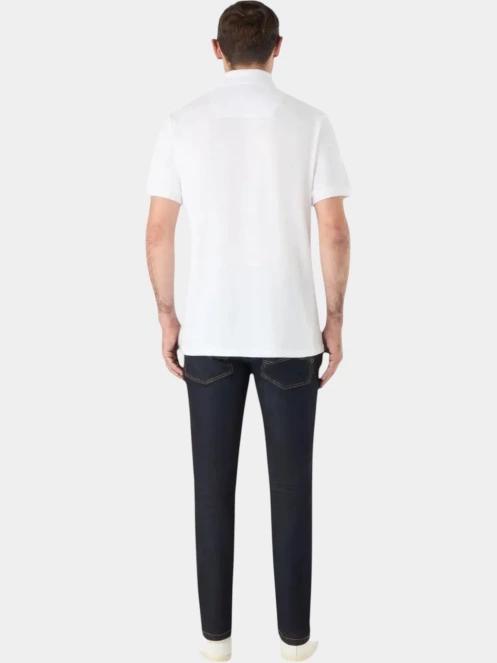 tricou cu guler pt. barbati Musto M Original SS Polo alb 4