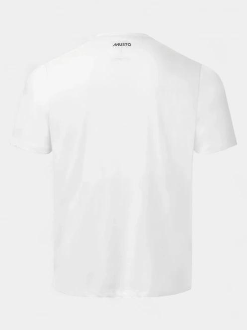 tricou cu maneci scurte pt. barbati Musto M Flag Ss Tee alb 7