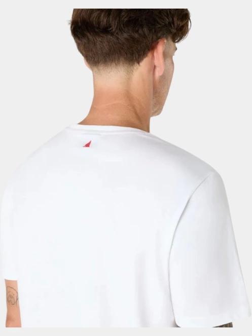 tricou cu maneci scurte pt. barbati Musto M Classic SS Tee alb 5