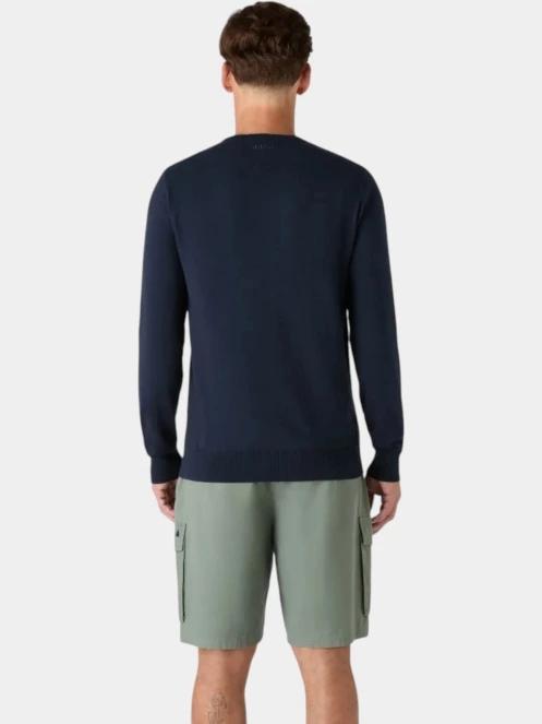 pulover pt. barbati Musto M Original Lite Crew albastru inchis 3