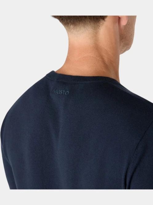 pulover pt. barbati Musto M Original Lite Crew albastru inchis 5