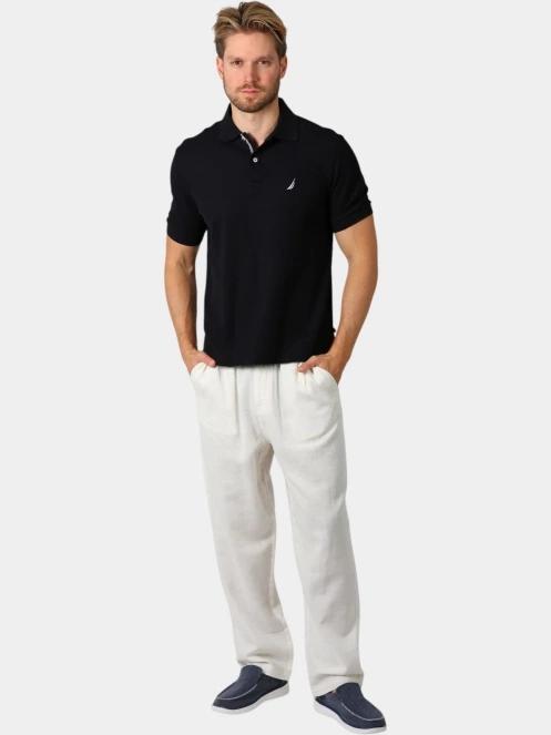 tricou cu guler pt. barbati Nautica Cabin Polo Shirt negru 5