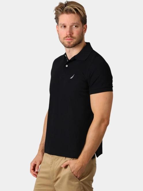 tricou cu guler pt. barbati Nautica Cast Polo Shirt negru 3