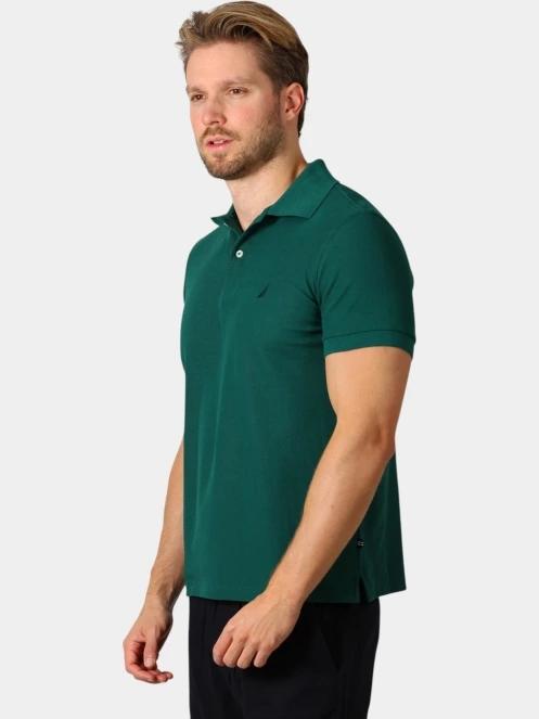 tricou cu guler pt. barbati Nautica Cast Polo Shirt verde inchis 3