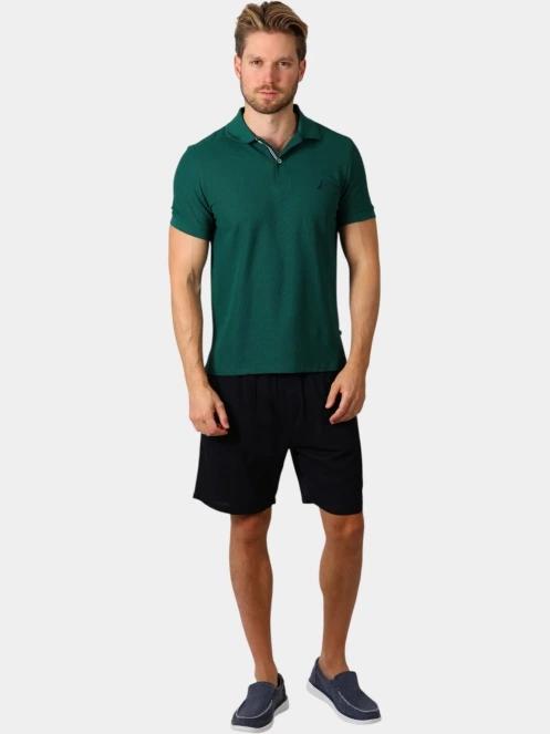 tricou cu guler pt. barbati Nautica Cast Polo Shirt verde inchis 5