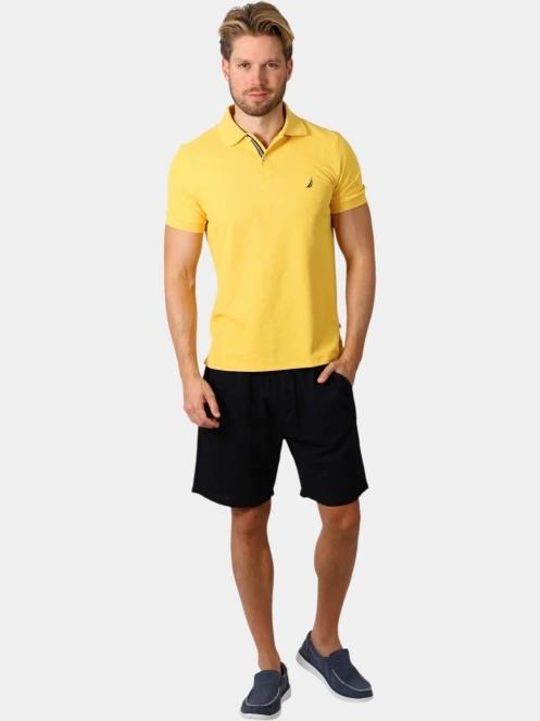 tricou cu guler pt. barbati Nautica Cast Polo Shirt galben 5