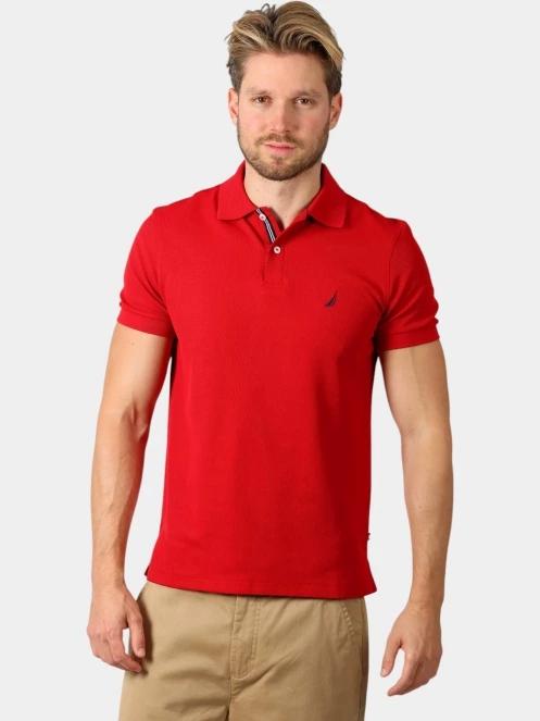 tricou cu guler pt. barbati Nautica Cast Polo Shirt rosu 2