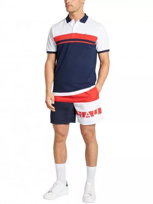 tricou cu guler pt. barbati Nautica Ravi Polo Shirt albastru inchis 4