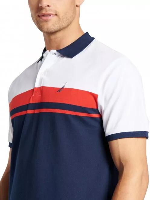 tricou cu guler pt. barbati Nautica Ravi Polo Shirt albastru inchis 5