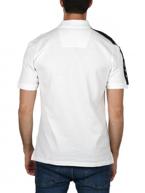 tricou cu guler pt. barbati Nautica Dawson Polo Shirt alb 4