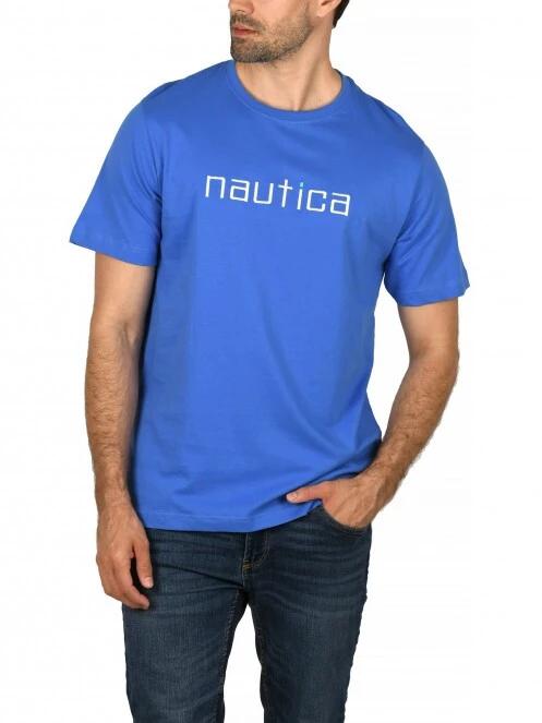 tricou cu maneci scurte pt. barbati Nautica Kit T-Shirt albastru 2