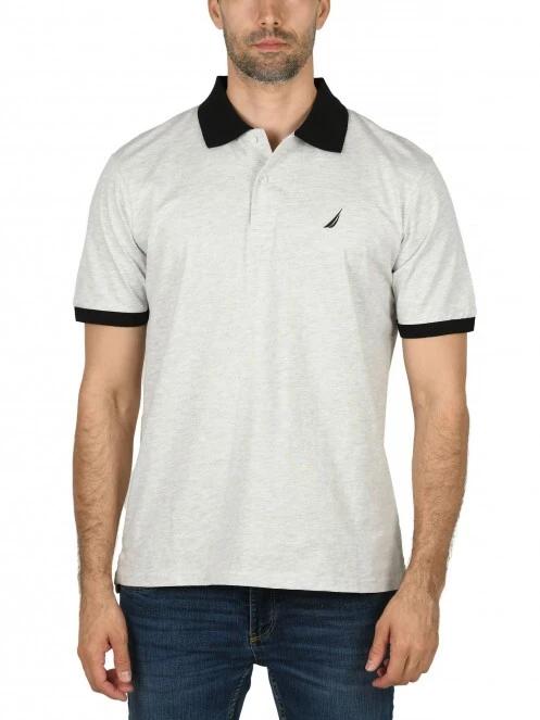 tricou cu guler pt. barbati Nautica Elgar Polo Shirt gri 2
