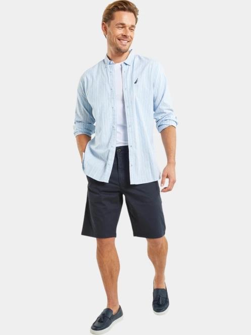 pantaloni scurti pt. barbati Nautica Sage Chino Short albastru inchis 4