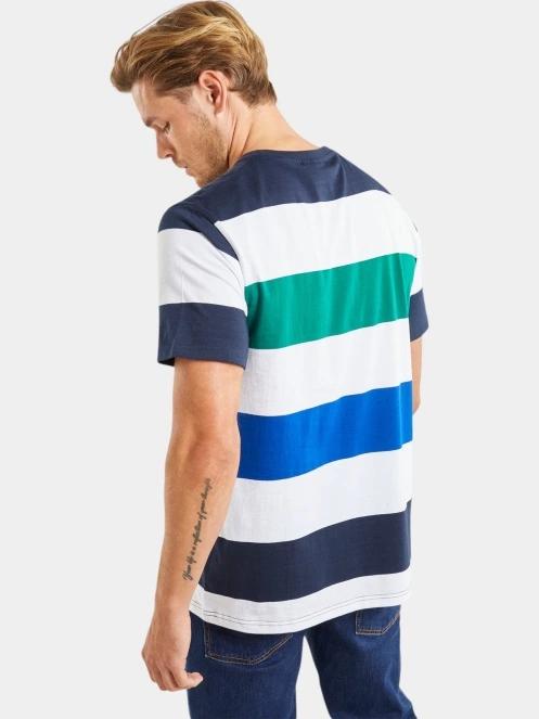 tricou cu maneci scurte pt. barbati Nautica Dakari T-Shirt alb 3