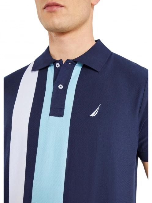 tricou cu guler pt. barbati Nautica Cambridge Polo Shirt albastru inchis 5