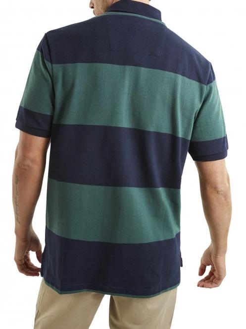 tricou cu guler pt. barbati Nautica Thornton Polo Shirt verde 3