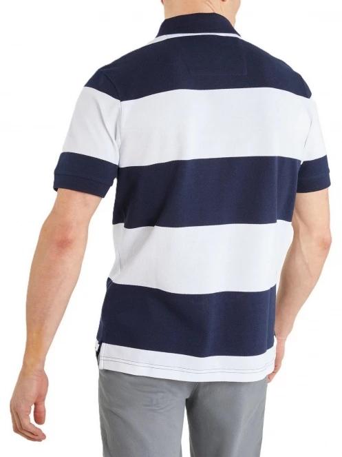tricou cu guler pt. barbati Nautica Thornton Polo Shirt alb 3