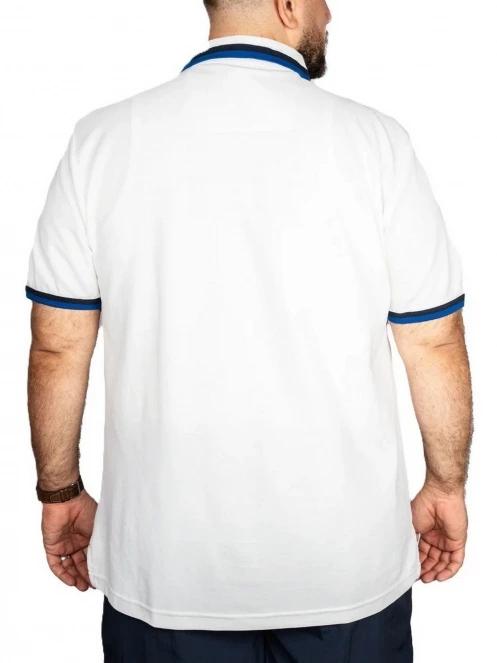 tricou cu guler pt. barbati Nautica Elm B&T Polo Shirt alb 4